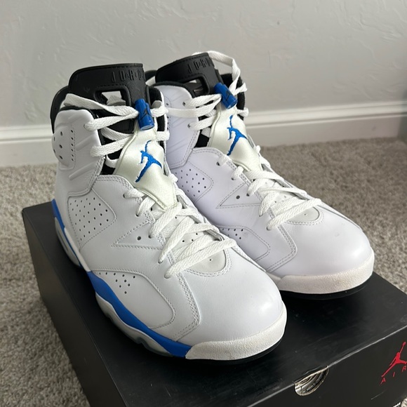 air jordan retro 6 sport blue